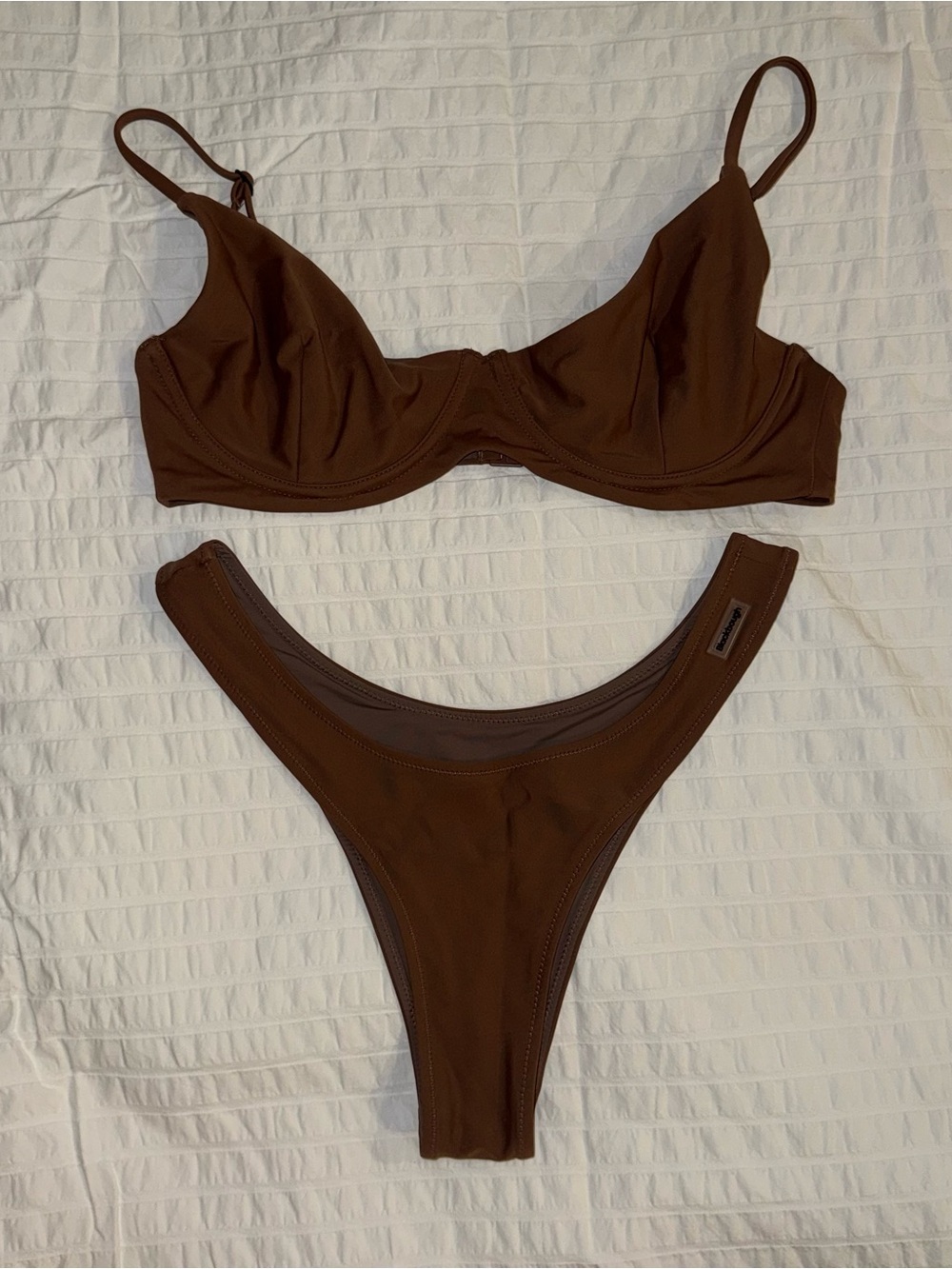 Blackbough brown bikini